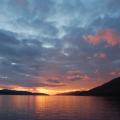 Sunset from the lodge