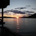 Sunset from lodge