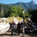 1000 plus year old Spruce tree while out heli-fishing